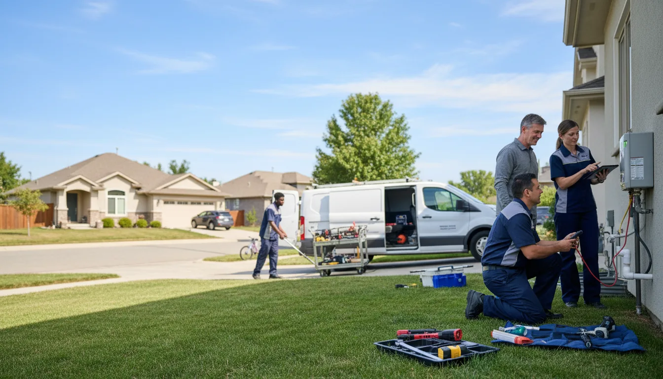 Tankless water heater service in Paxton, MA